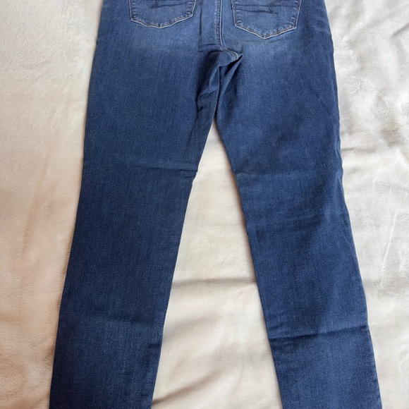 American Eagle Outfitters Dark Blue Skinny Jeans - Picture 2 of 4